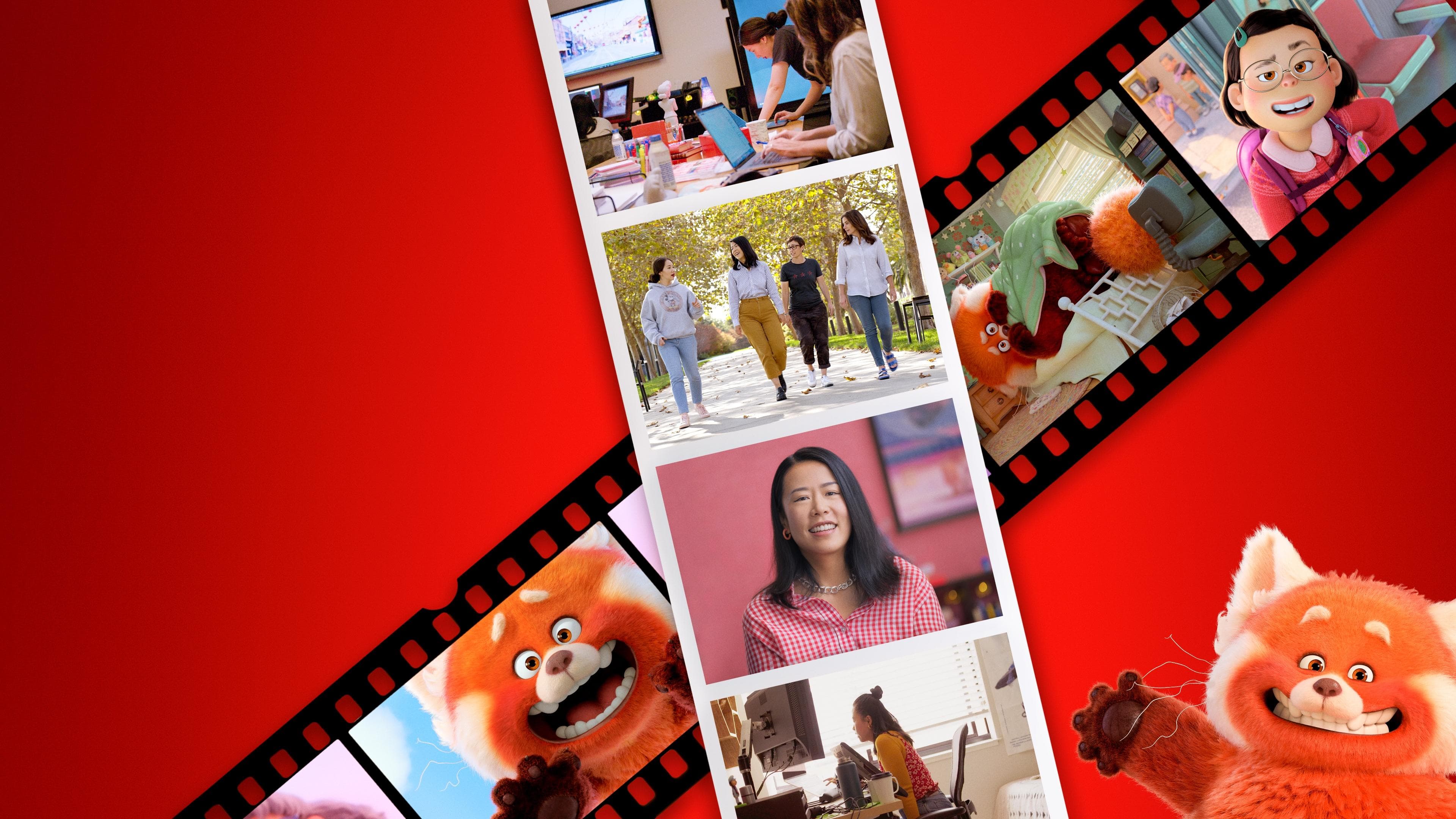 Embrace the Panda: Making Turning Red Backdrop