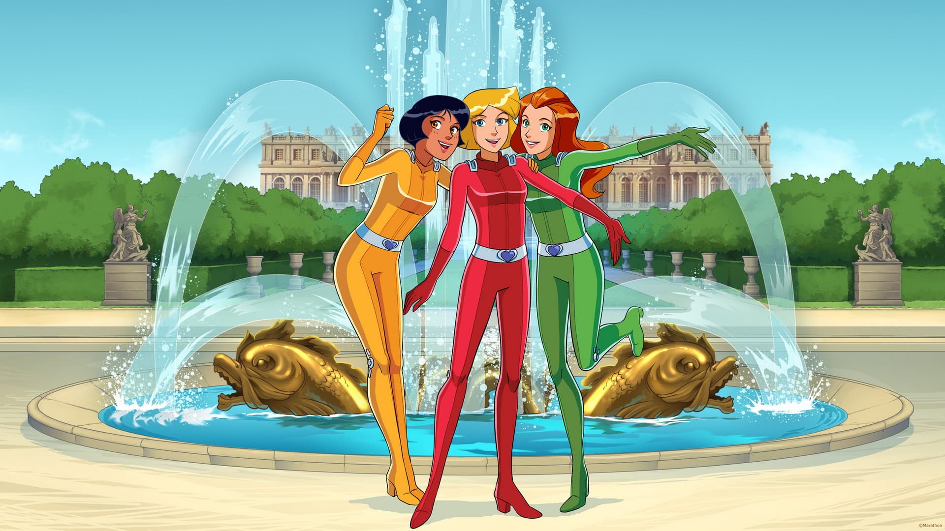 Totally Spies! The Movie Backdrop