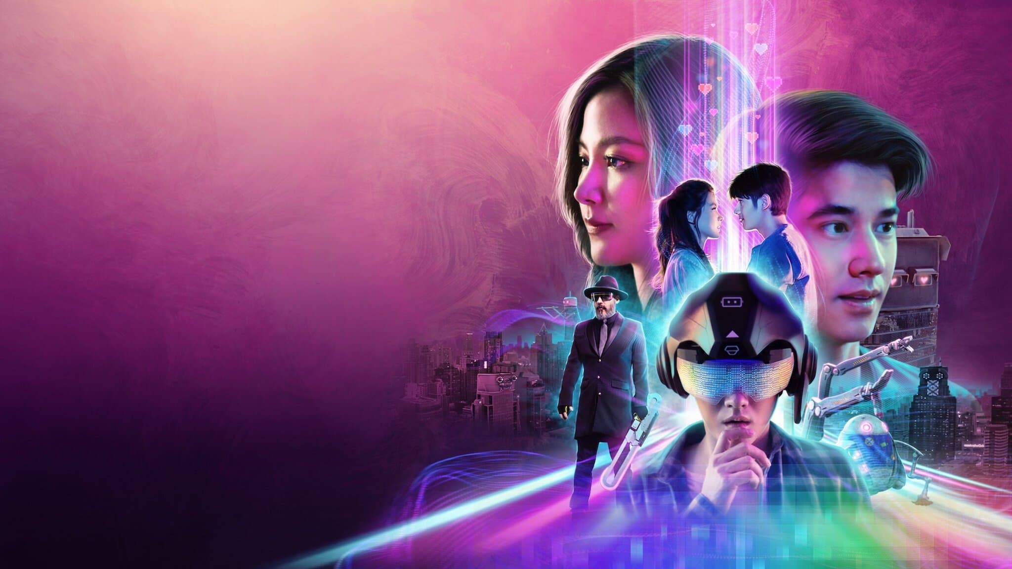 AI Love You Backdrop