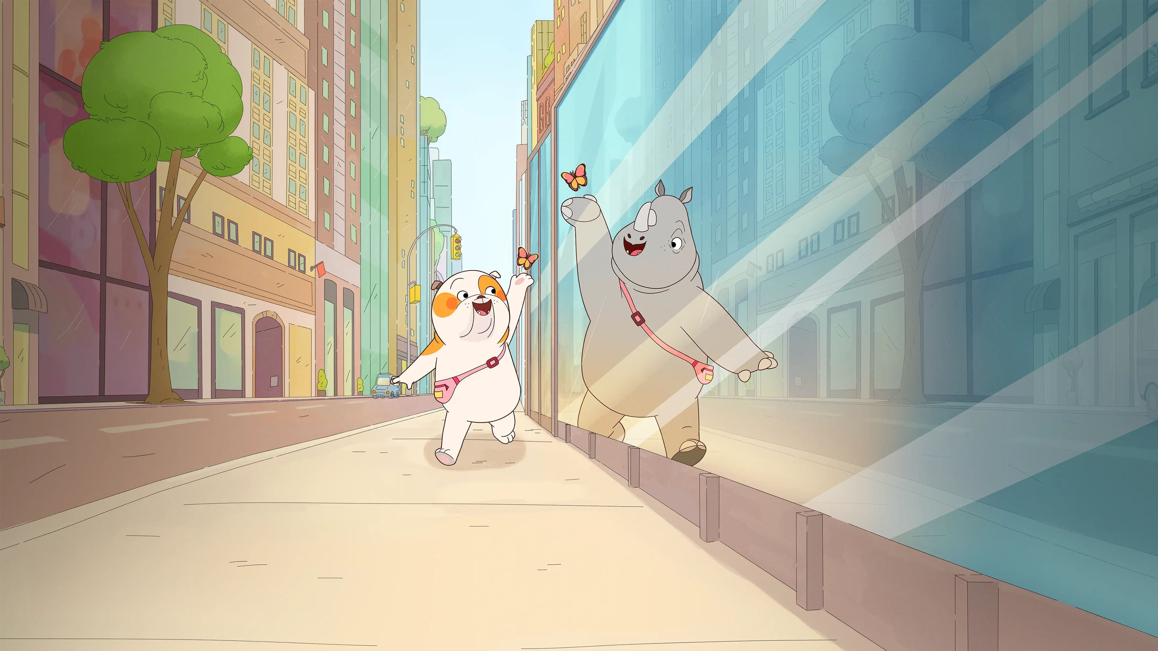 Lulu Is a Rhinoceros Backdrop