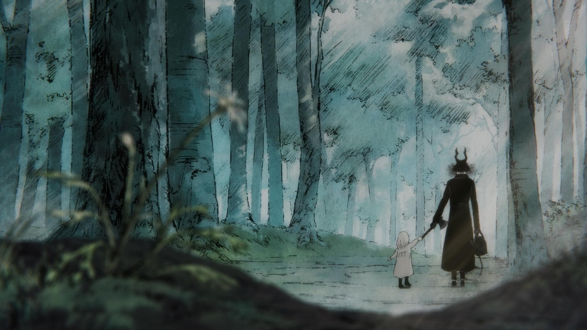 The Girl from the Other Side Backdrop