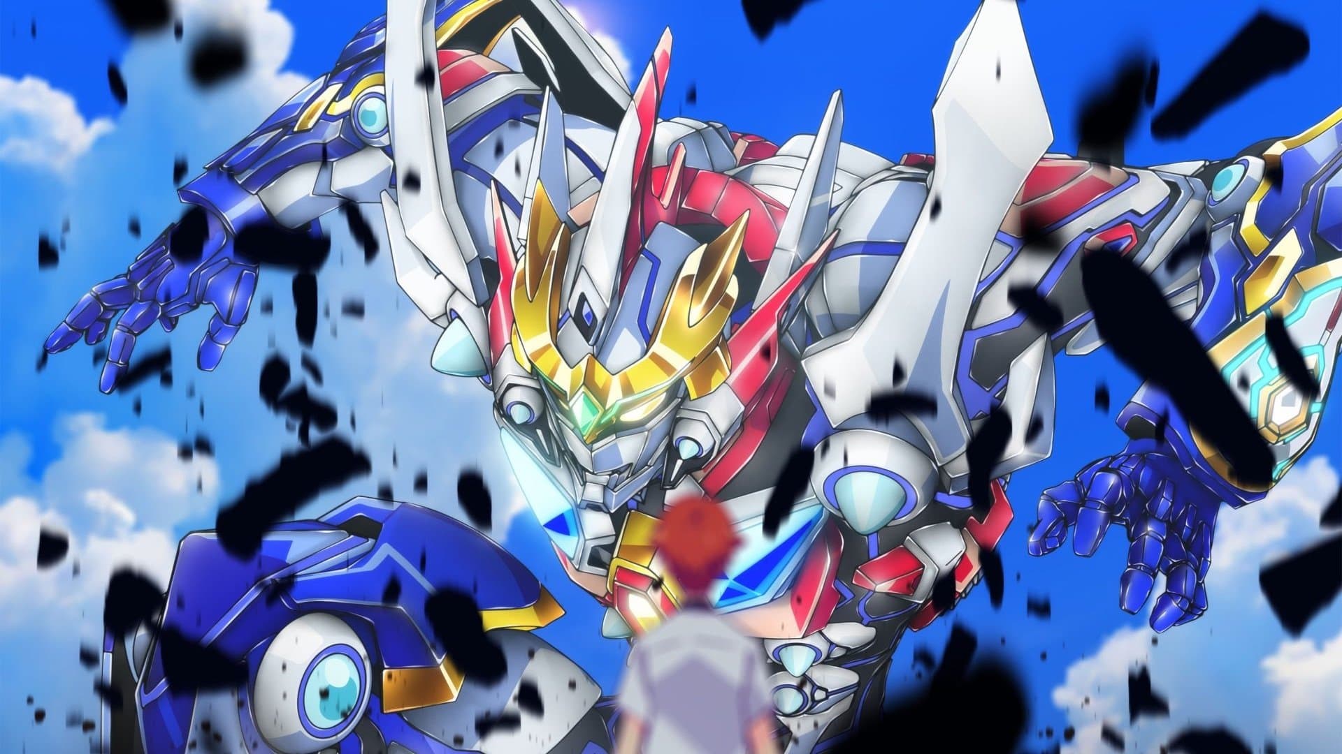 Gridman Universe Backdrop