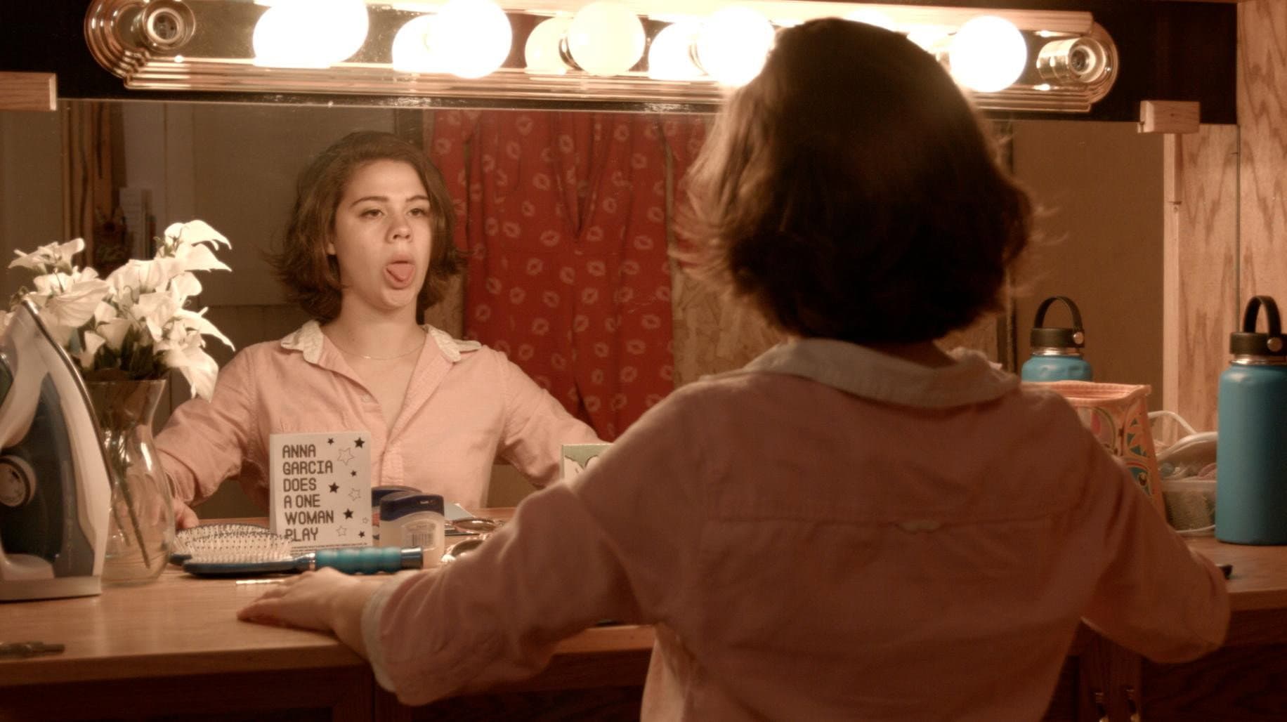 Anna Garcia Does a One Woman Play Backdrop