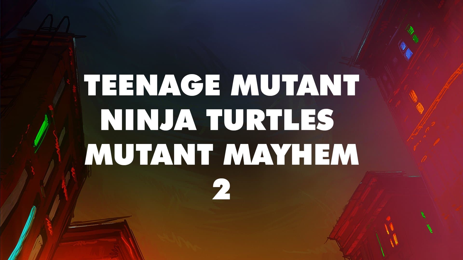 Teenage Mutant Ninja Turtles: Mutant Mayhem 2 Backdrop