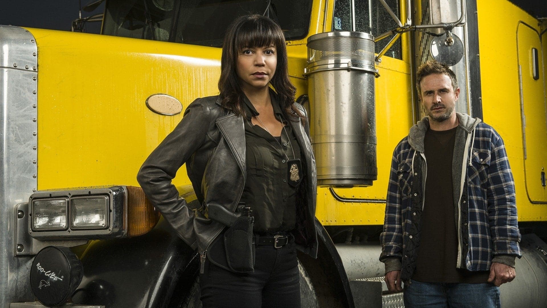 Happy Face Killer Backdrop