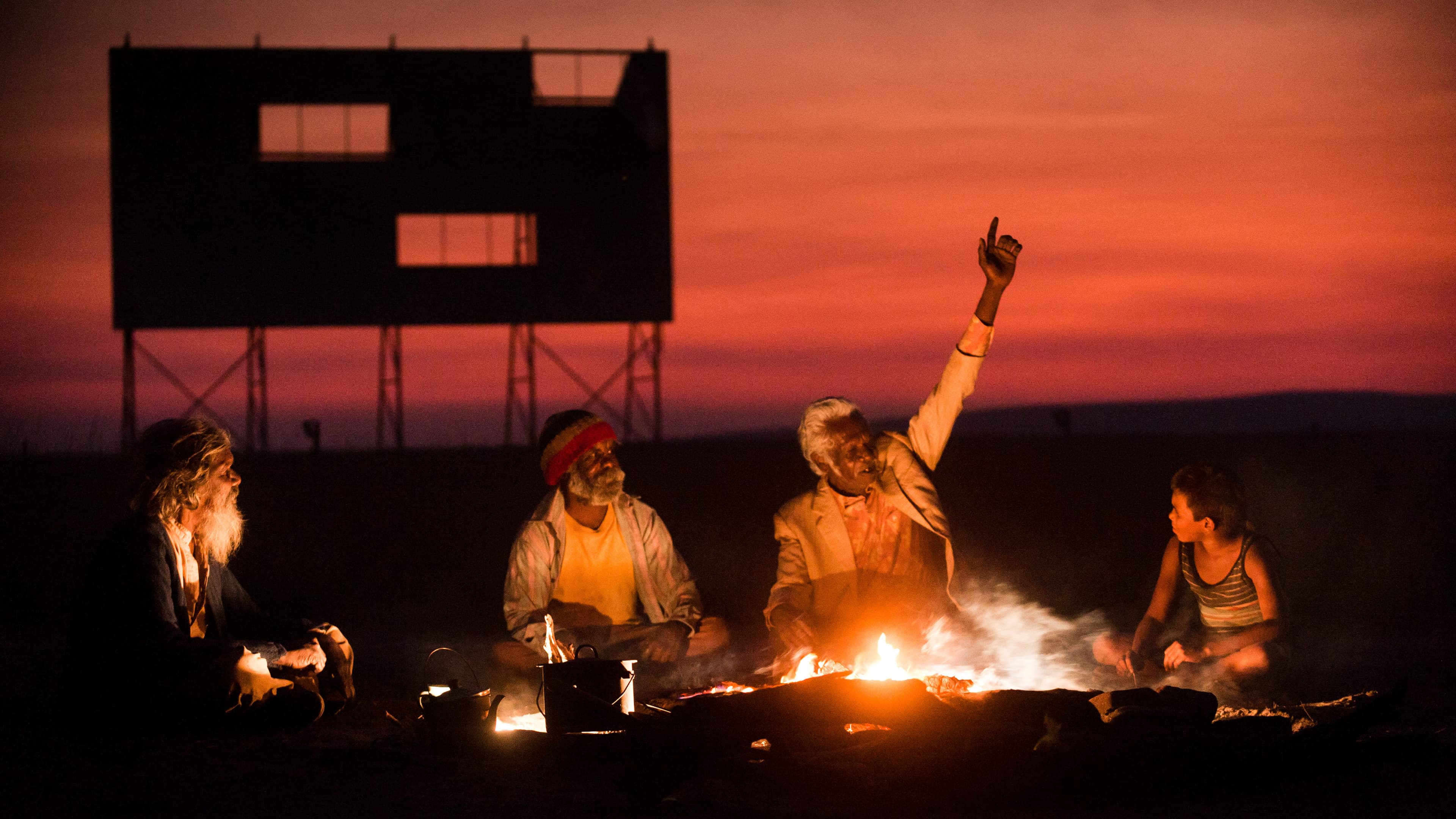 Satellite Boy Backdrop