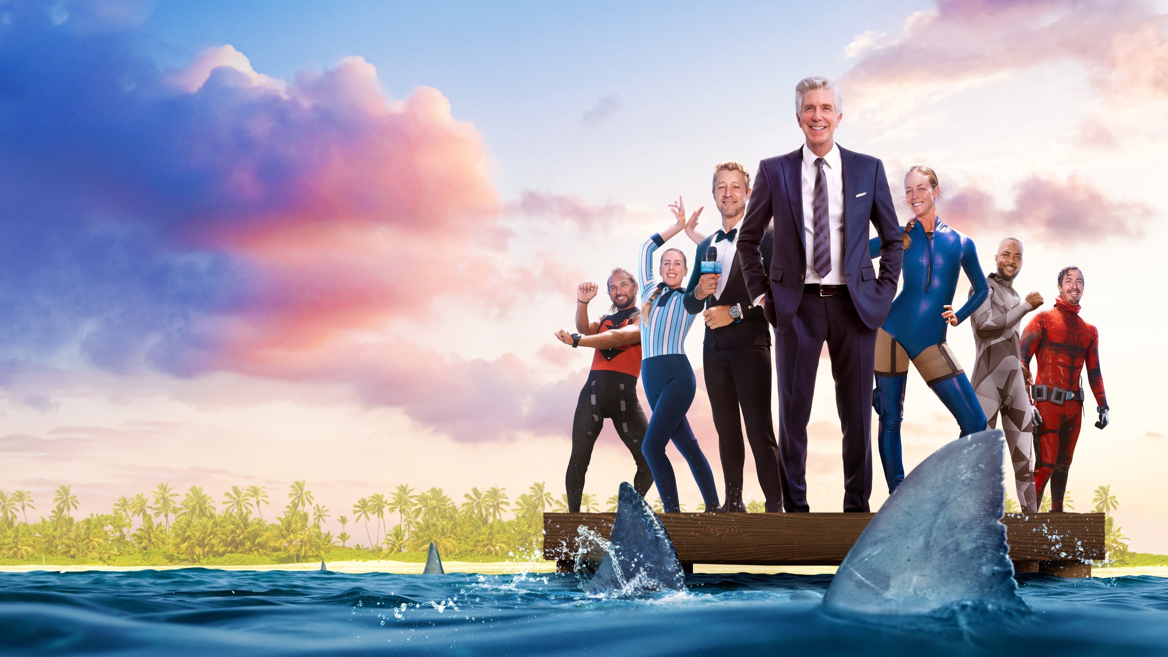 Dancing With Sharks Backdrop