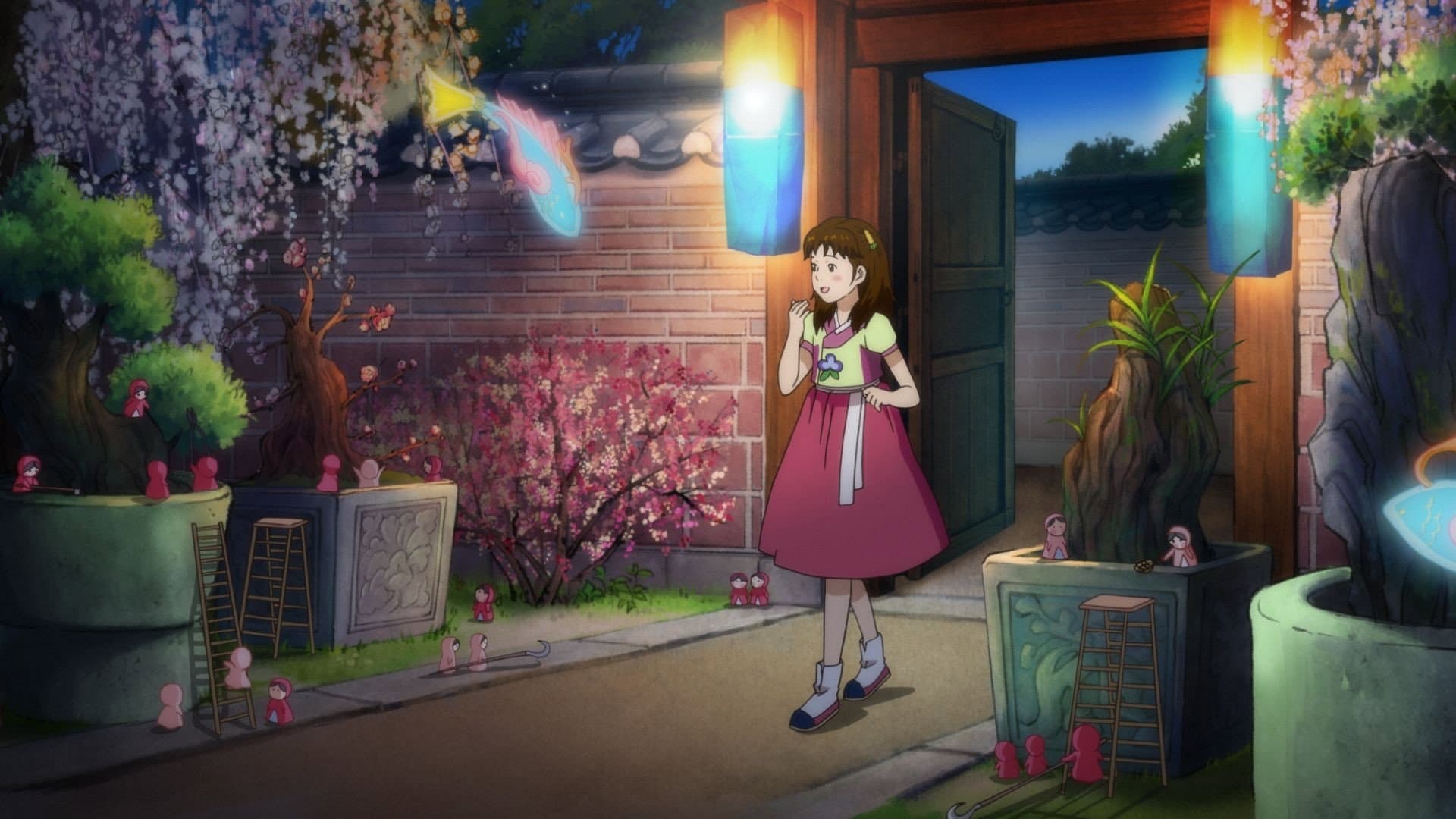 Lost in the Moonlight Backdrop