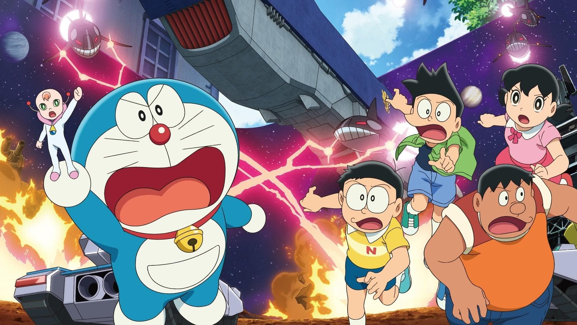 Doraemon the Movie: Nobita's Little Star Wars 2021 Backdrop
