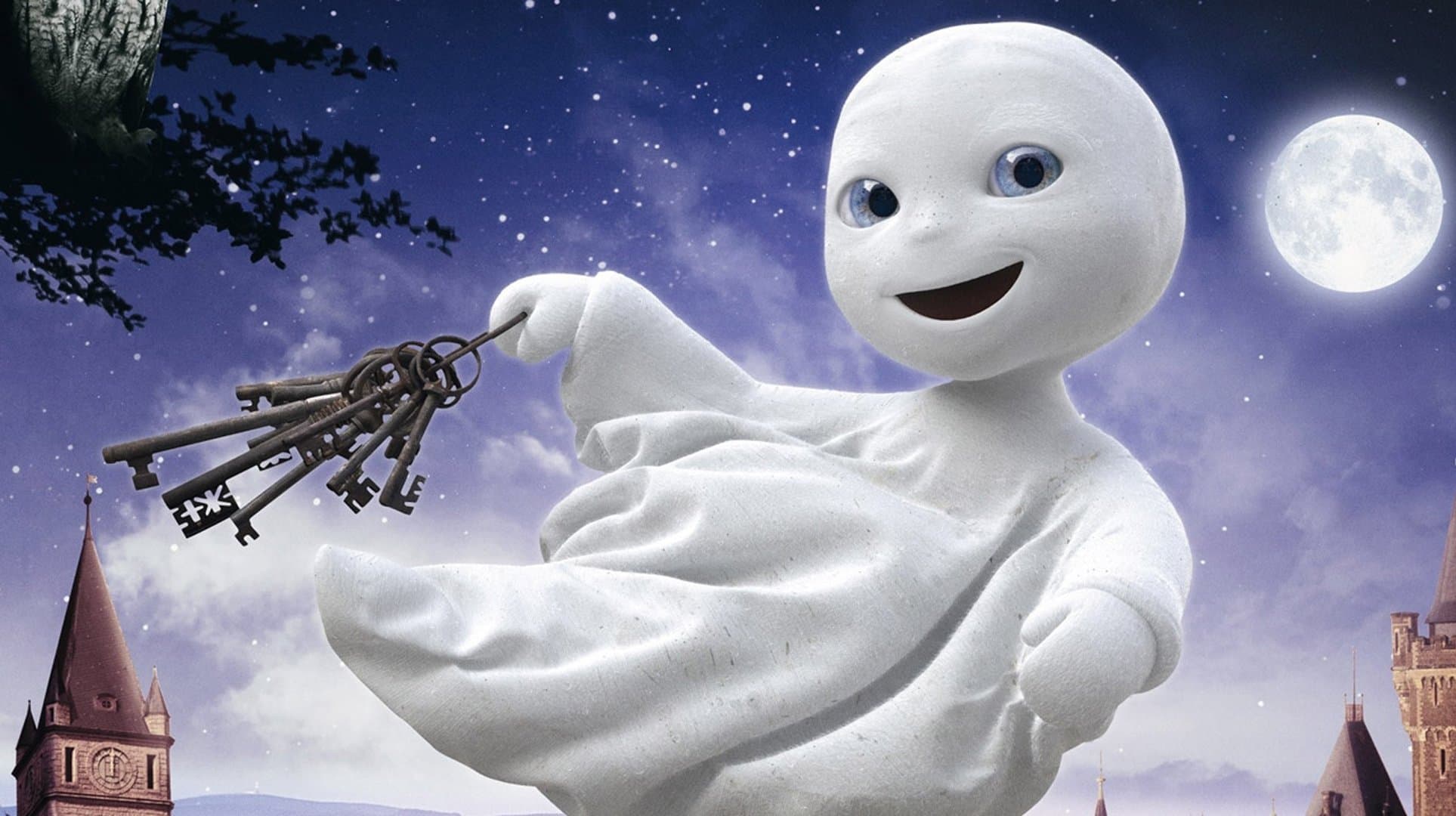 The Little Ghost Backdrop