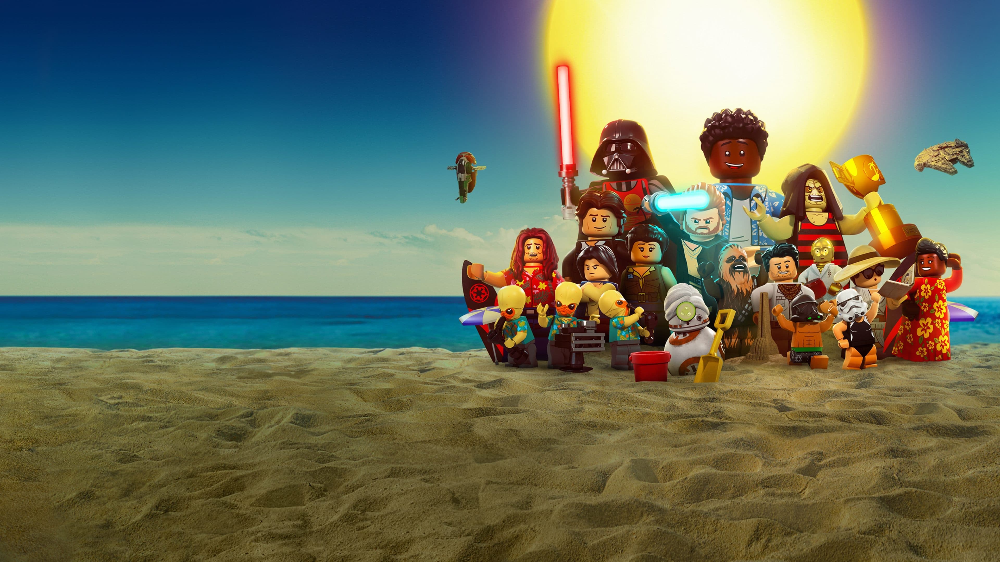 LEGO Star Wars Summer Vacation Backdrop