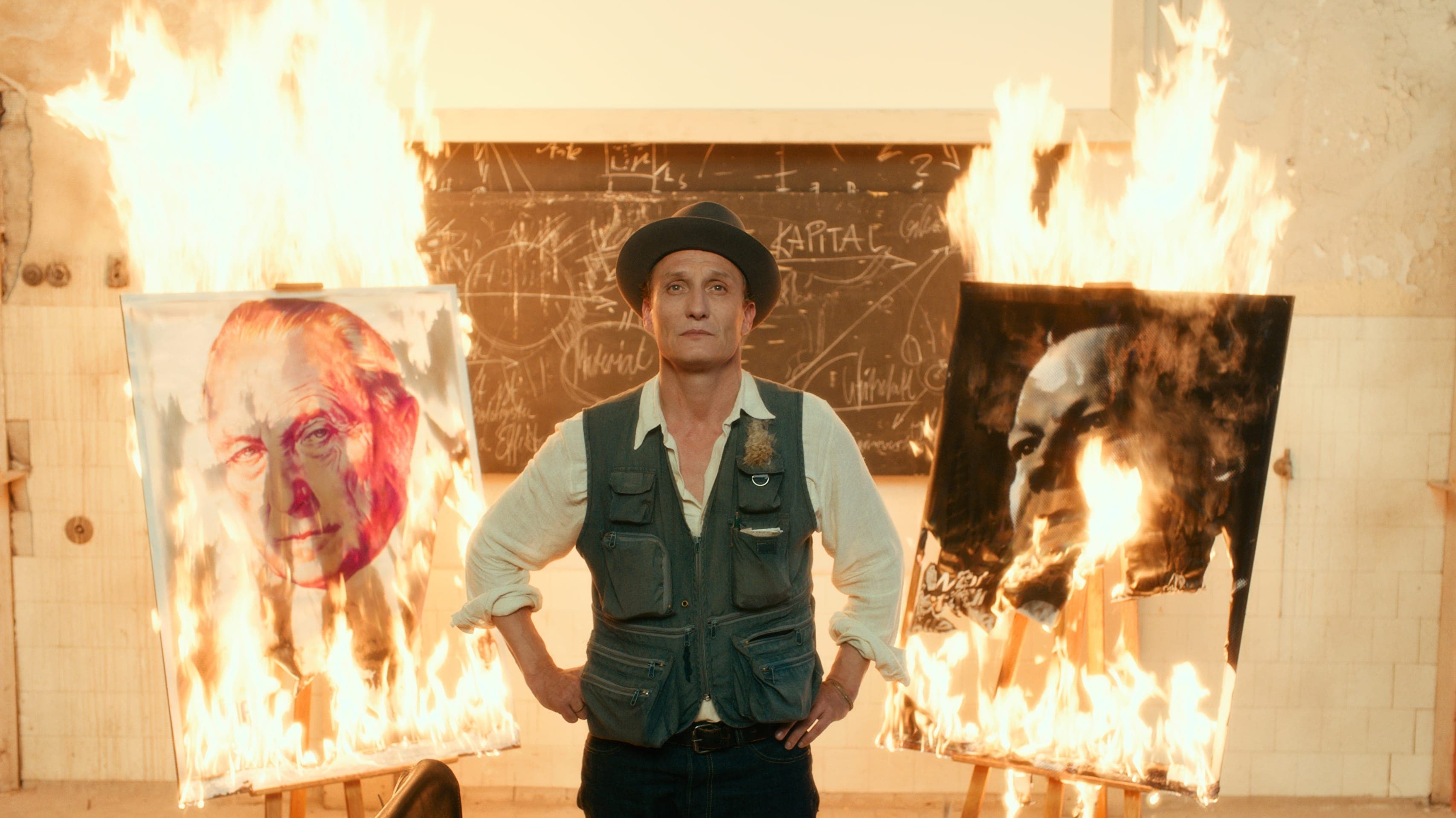 Never Look Away Backdrop