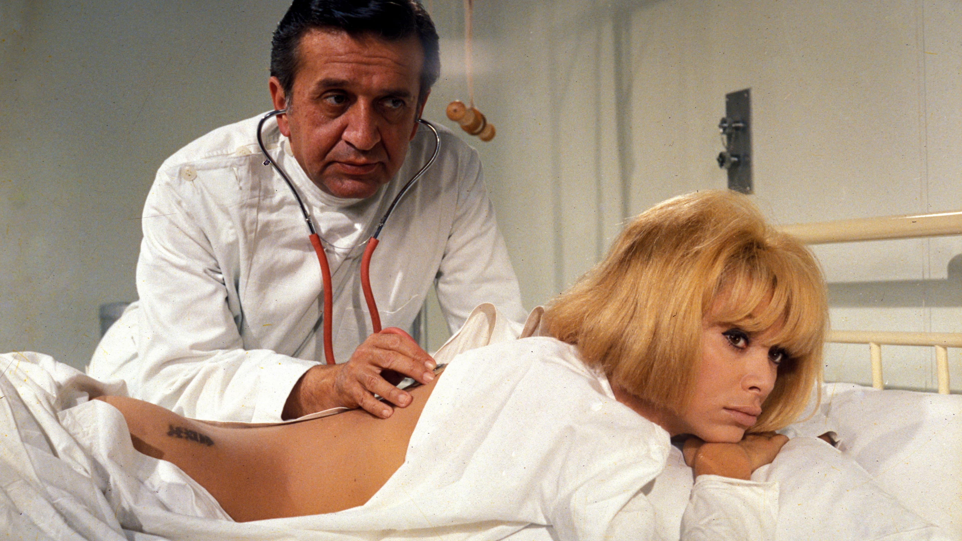 The Blonde from Peking Backdrop