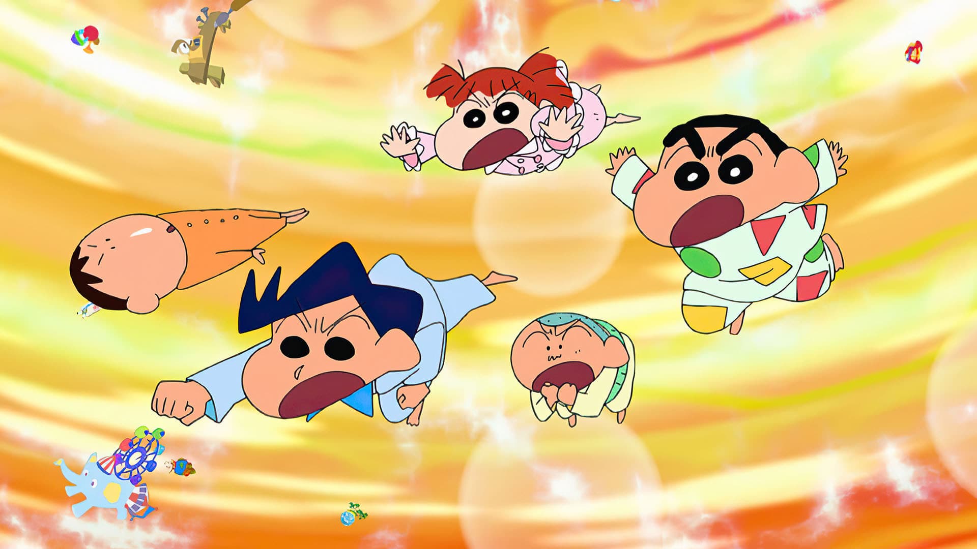 Crayon Shin-chan: Fast Asleep! Dreaming World Big Assault! Backdrop