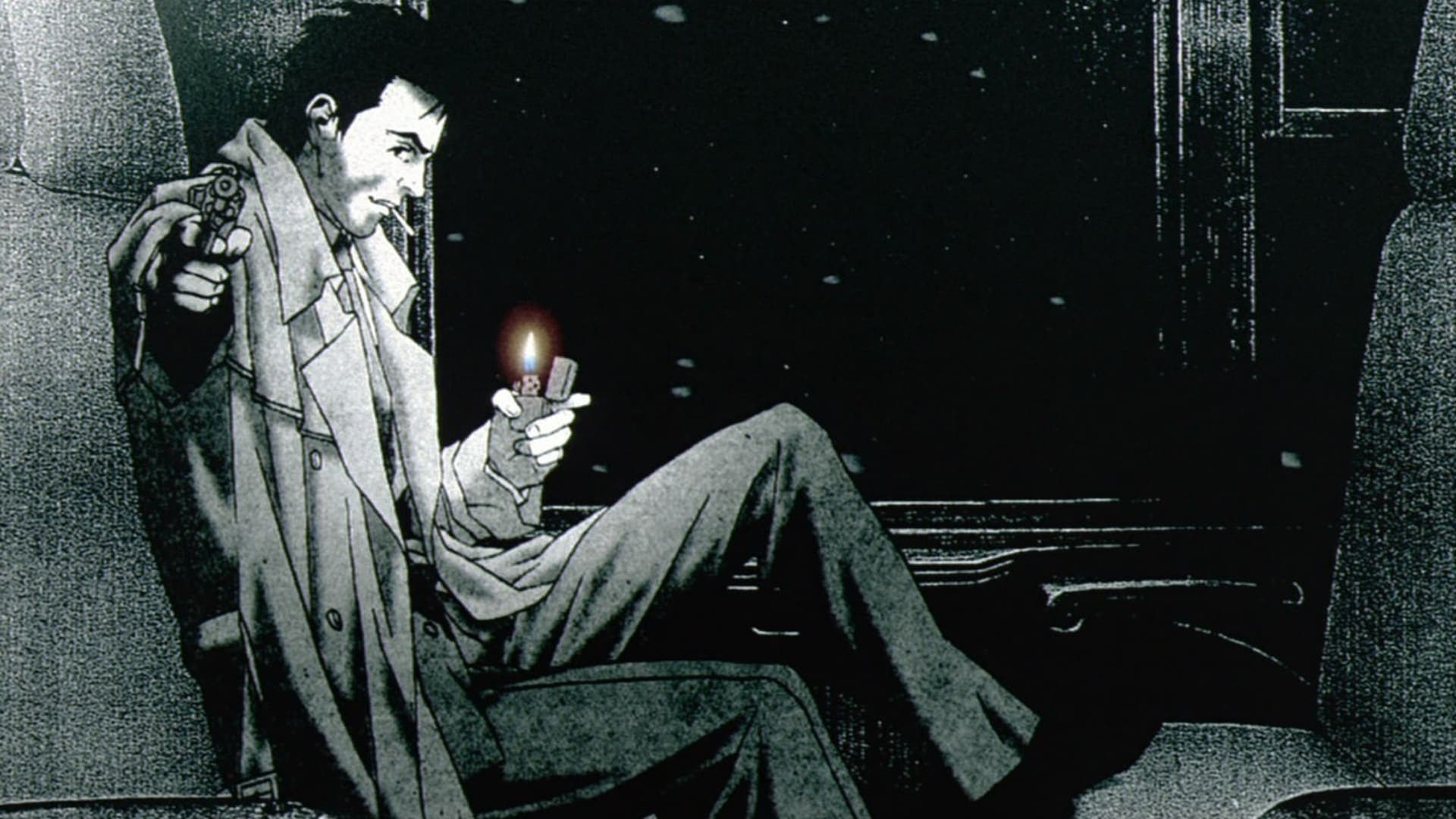 A Detective Story Backdrop