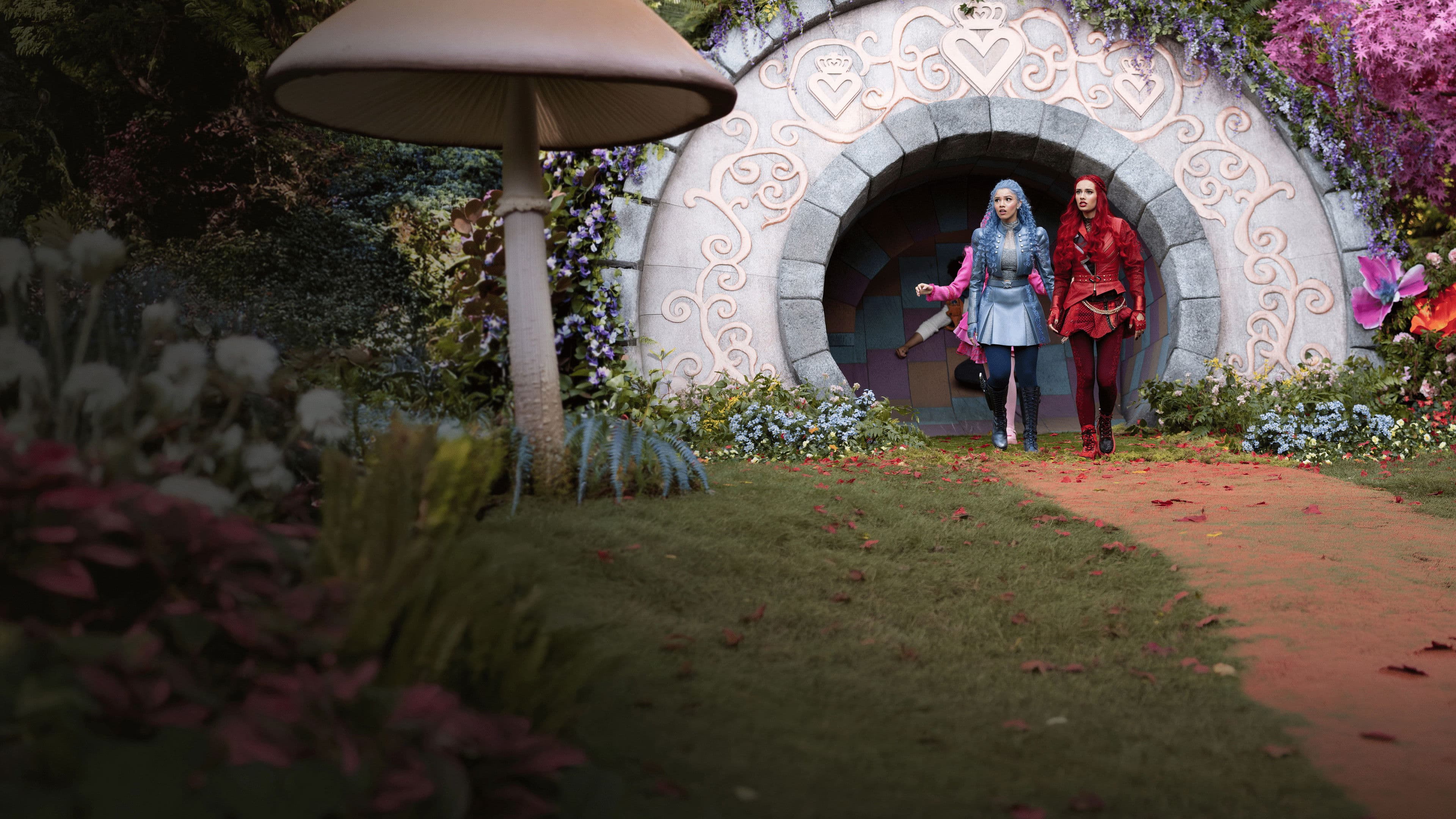 Descendants: Wicked Wonderland Backdrop