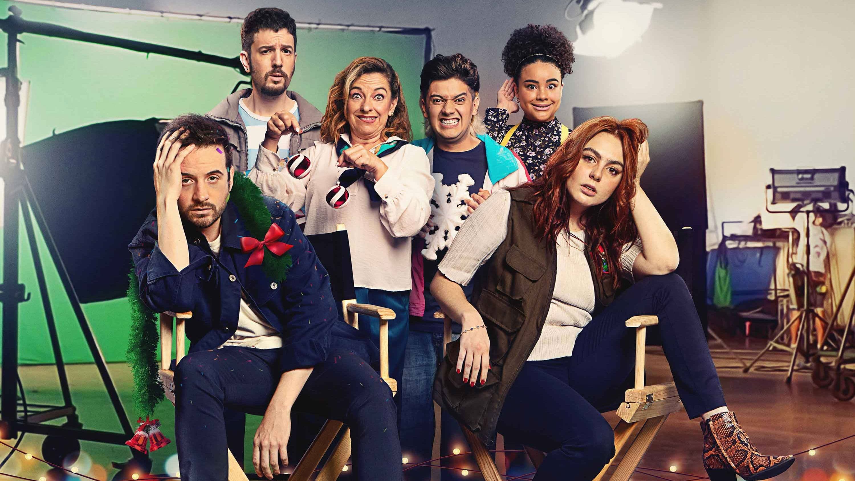 The Christmas Games Backdrop