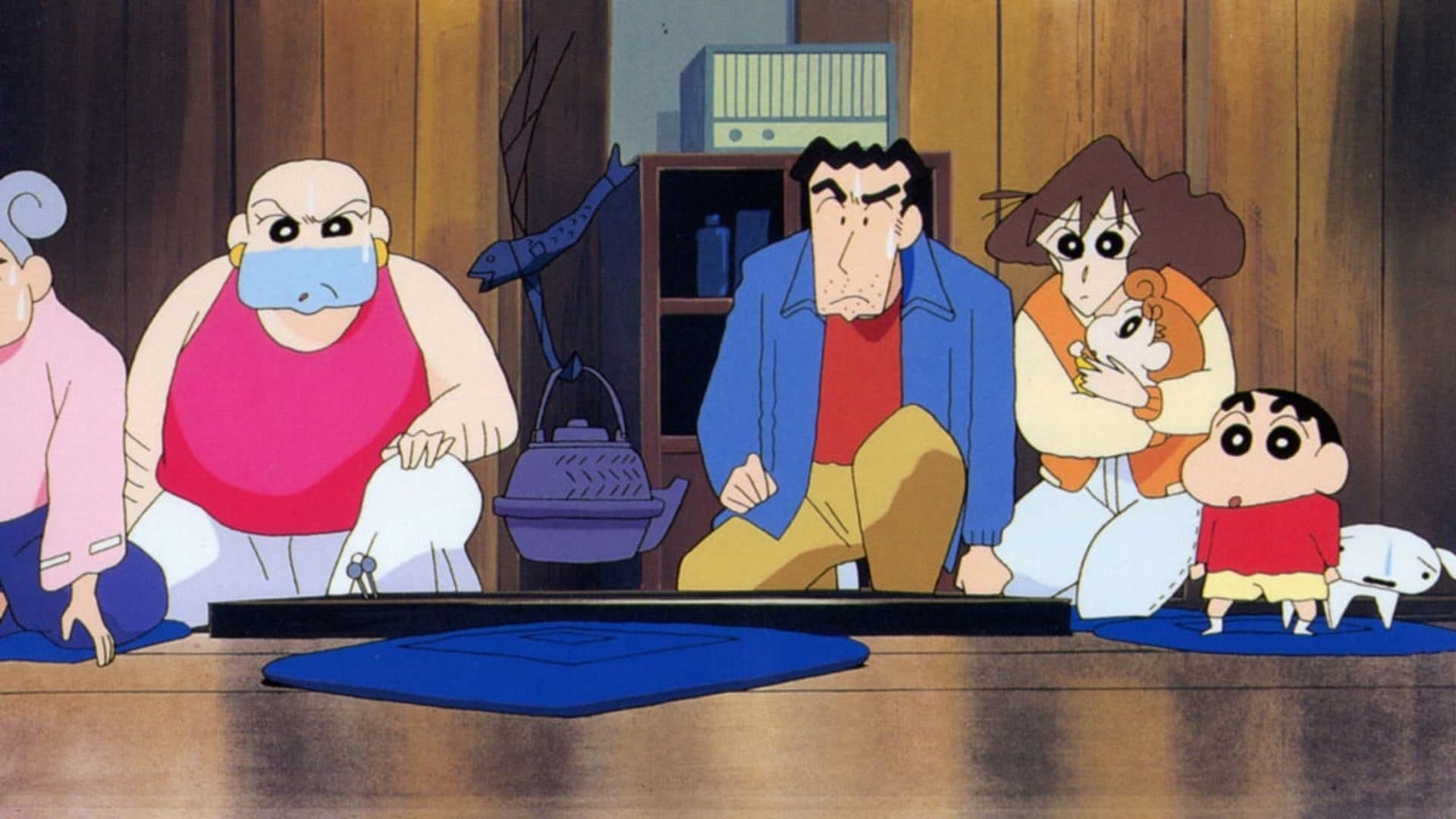 Crayon Shin-chan: Pursuit of the Balls of Darkness Backdrop