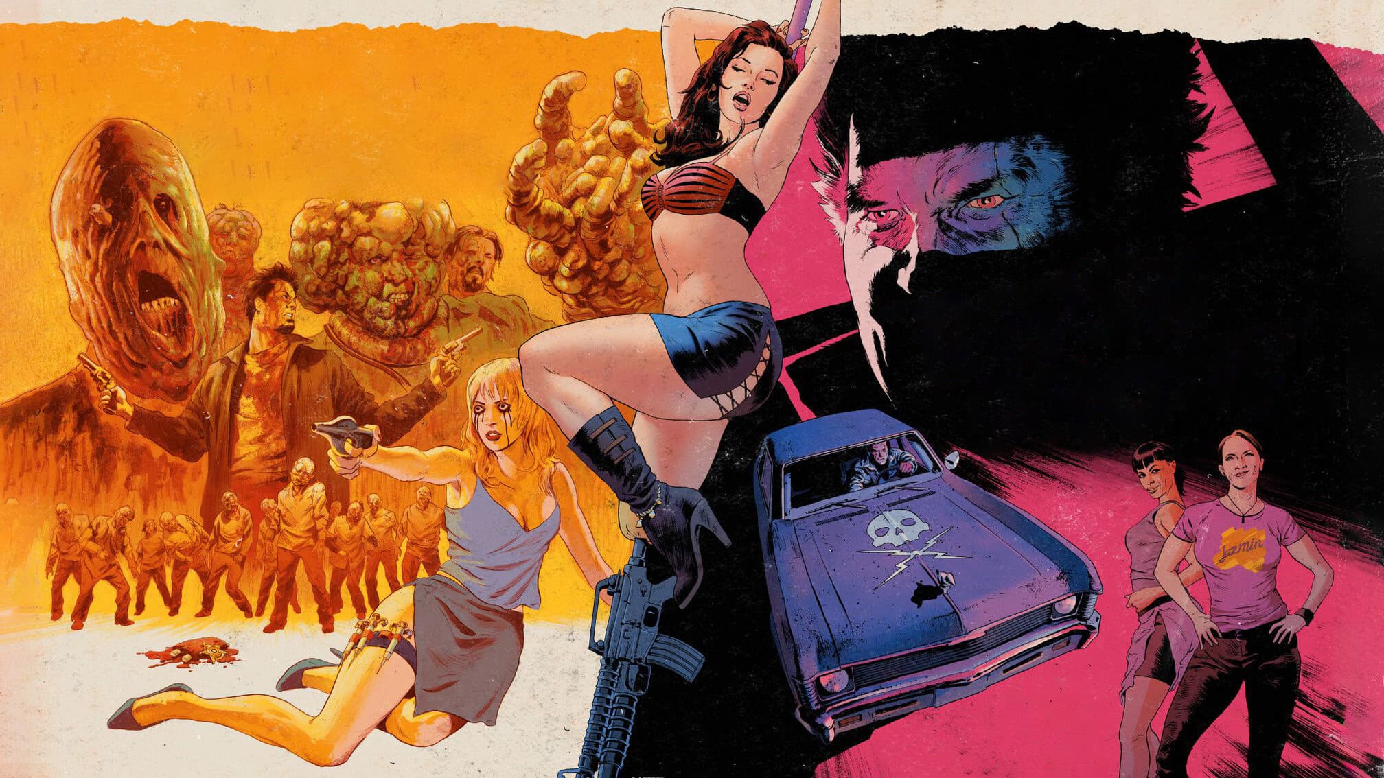 Grindhouse Backdrop