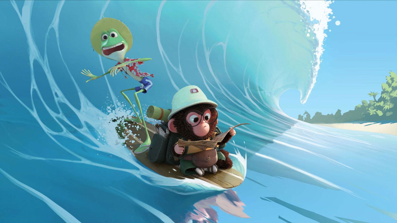 Around the World in 80 Days Backdrop