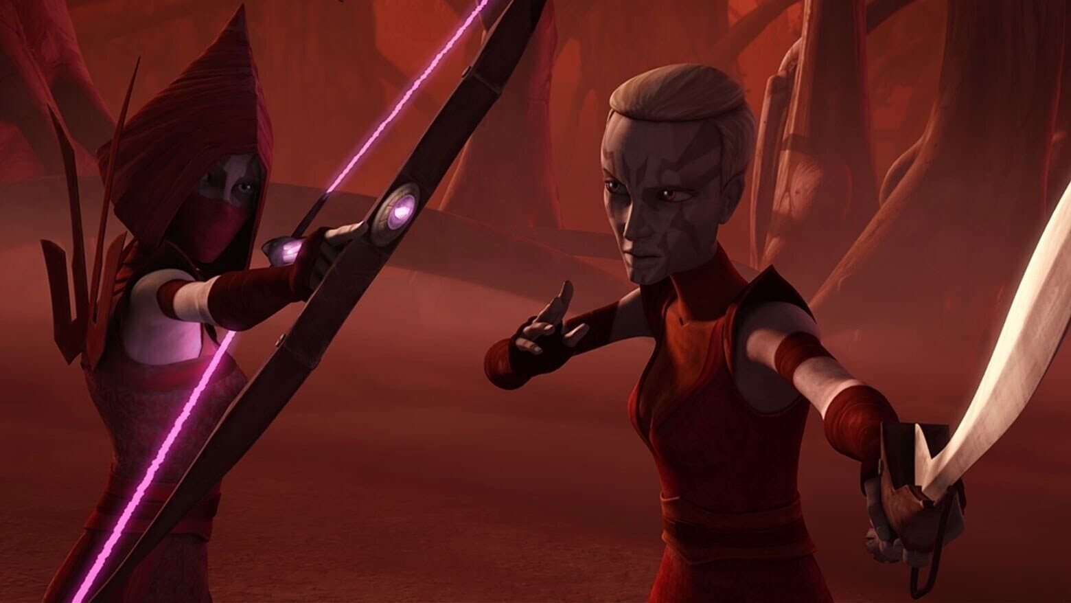 Star Wars: The Clone Wars - The Nightsisters Trilogy Backdrop