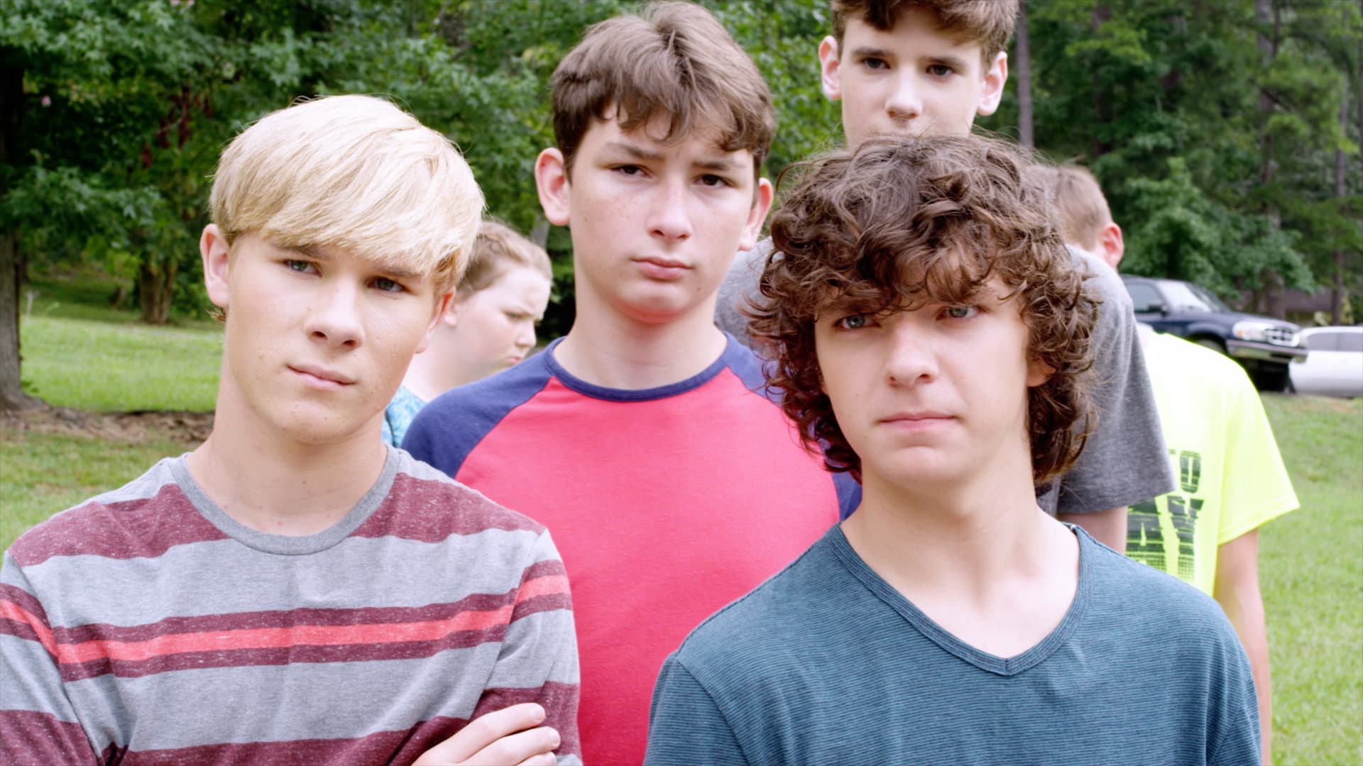 The Shocklosers Survive Camp Analog Backdrop