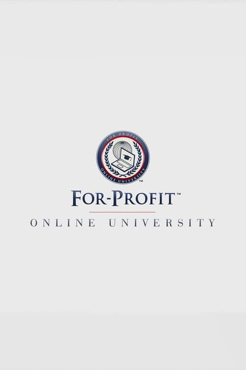 For-Profit Online University Poster